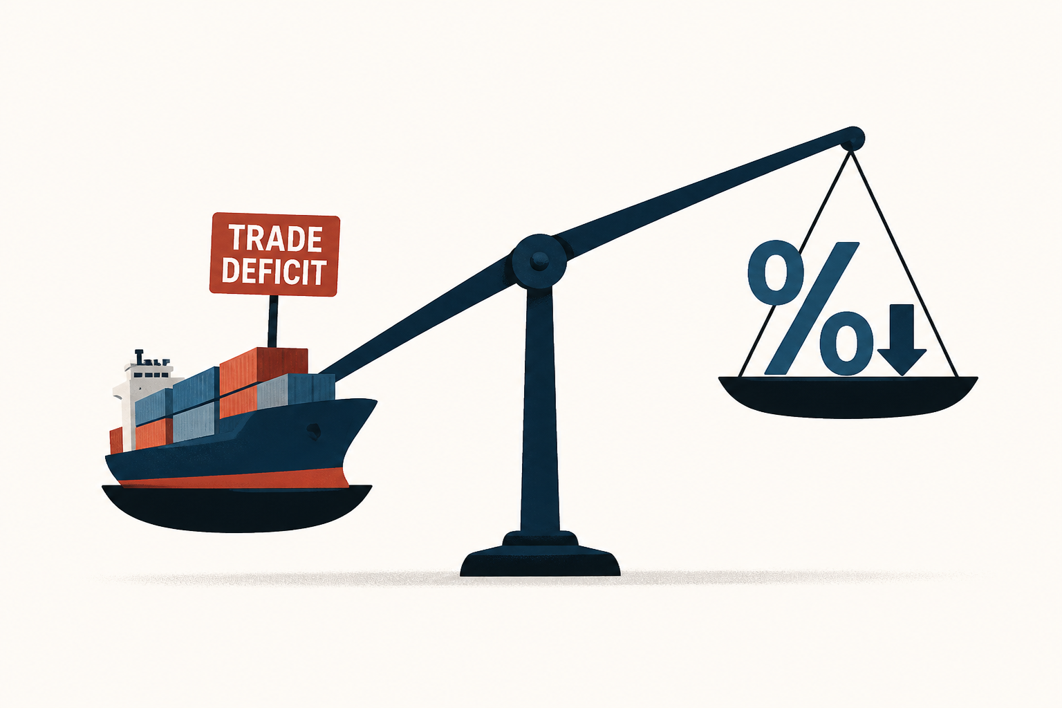 Trump threatens to stop trading with countries that have a trade deficit unless the Fed cuts rates
