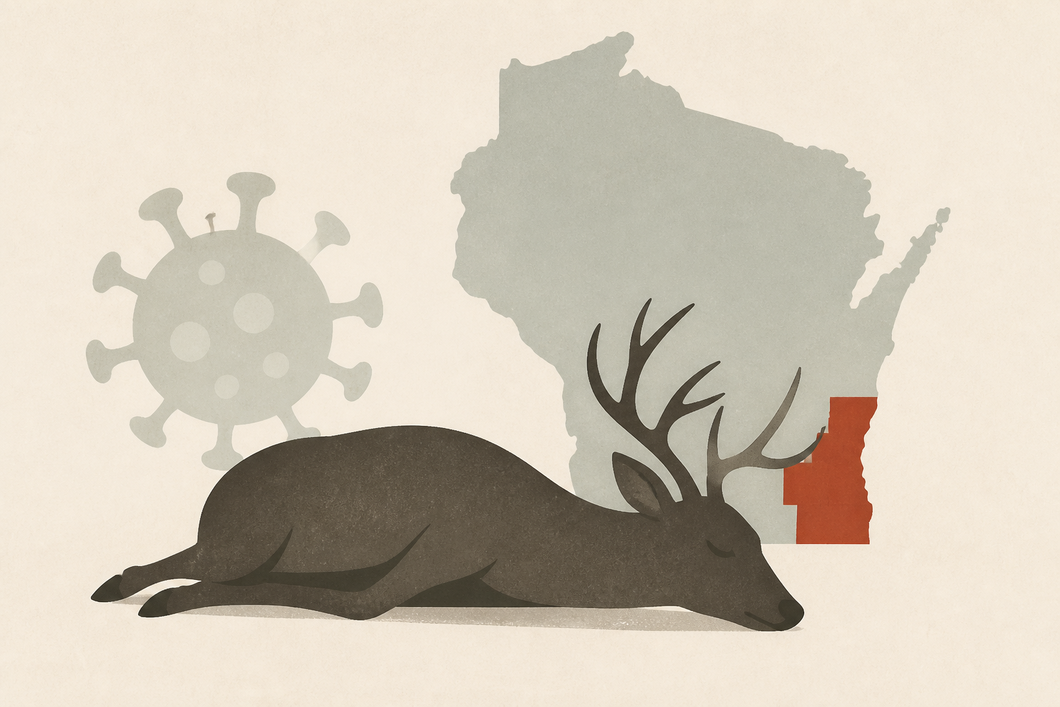 Reports of dead deer surge in southeastern Wisconsin amid disease outbreak