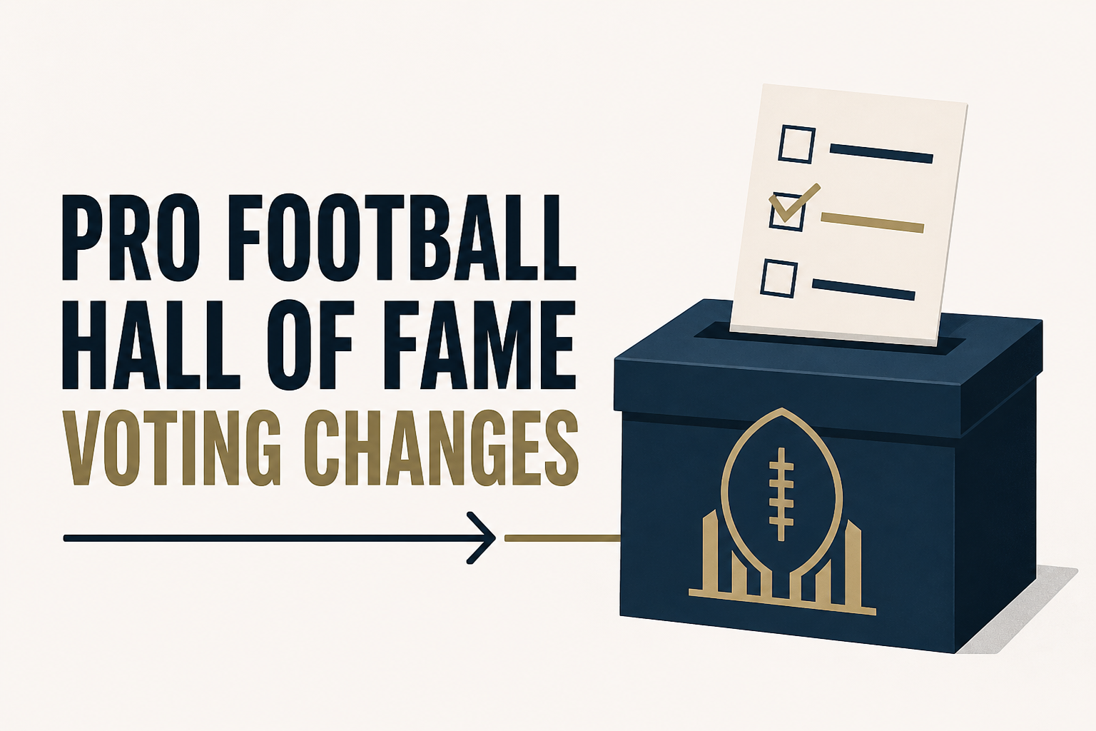 Pro Football Hall of Fame voting changes