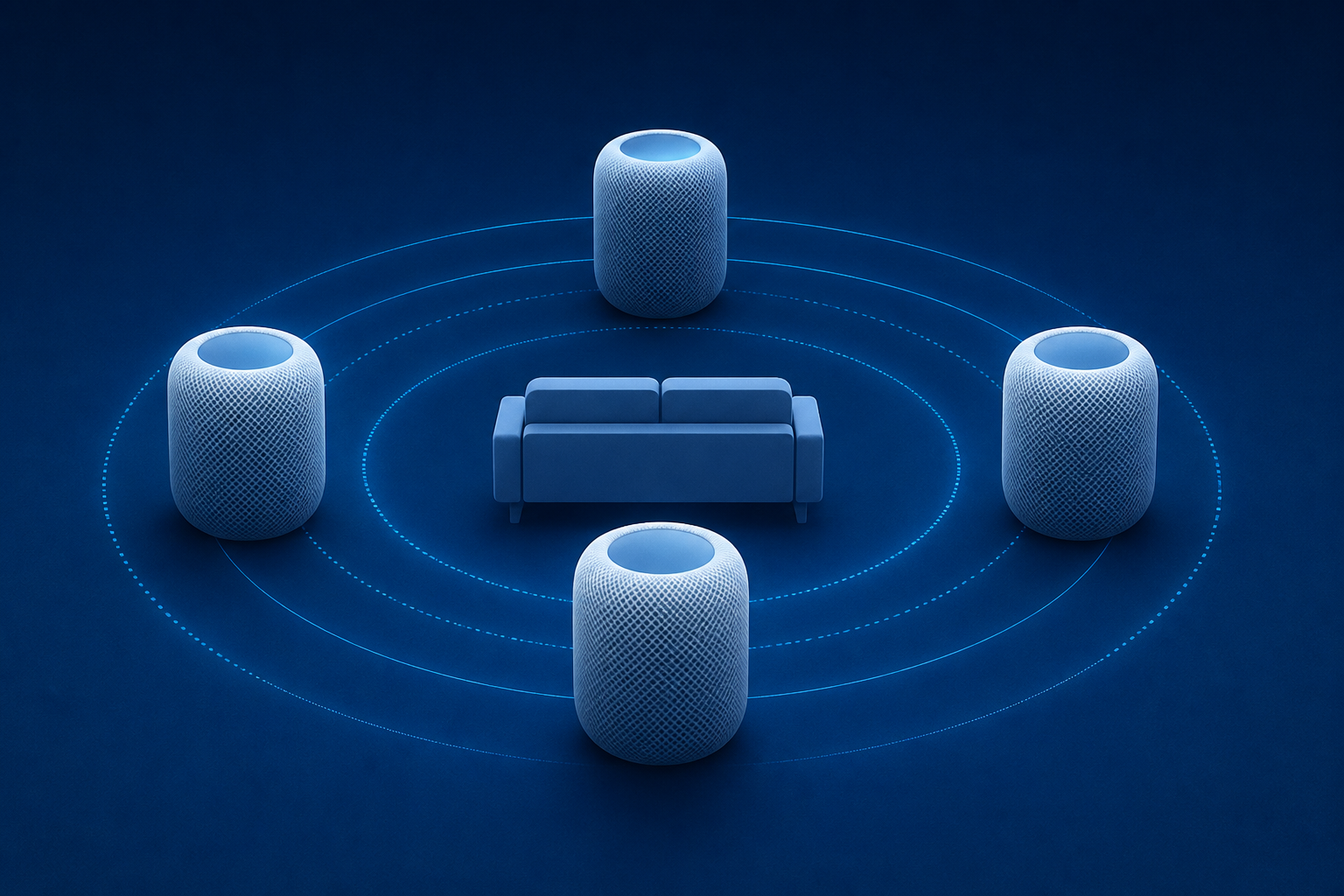 Apple Is Testing a Four-HomePod Surround System, Code Suggests
