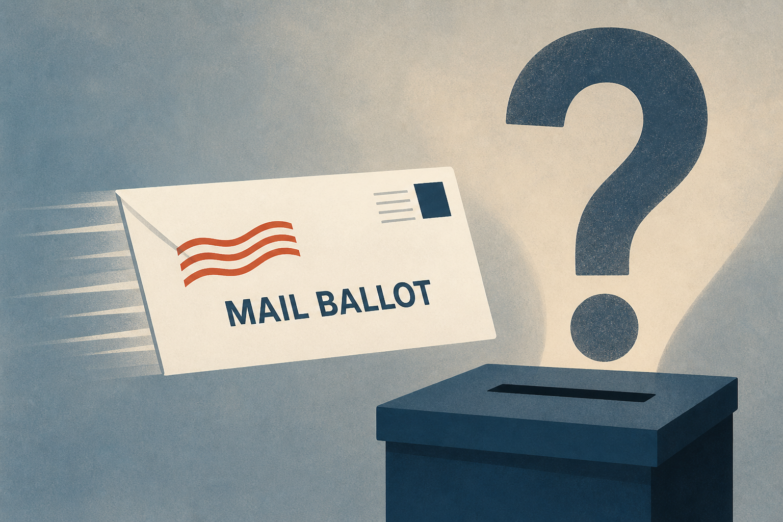 Mail ballots start to go to voters as Trump injects uncertainty
