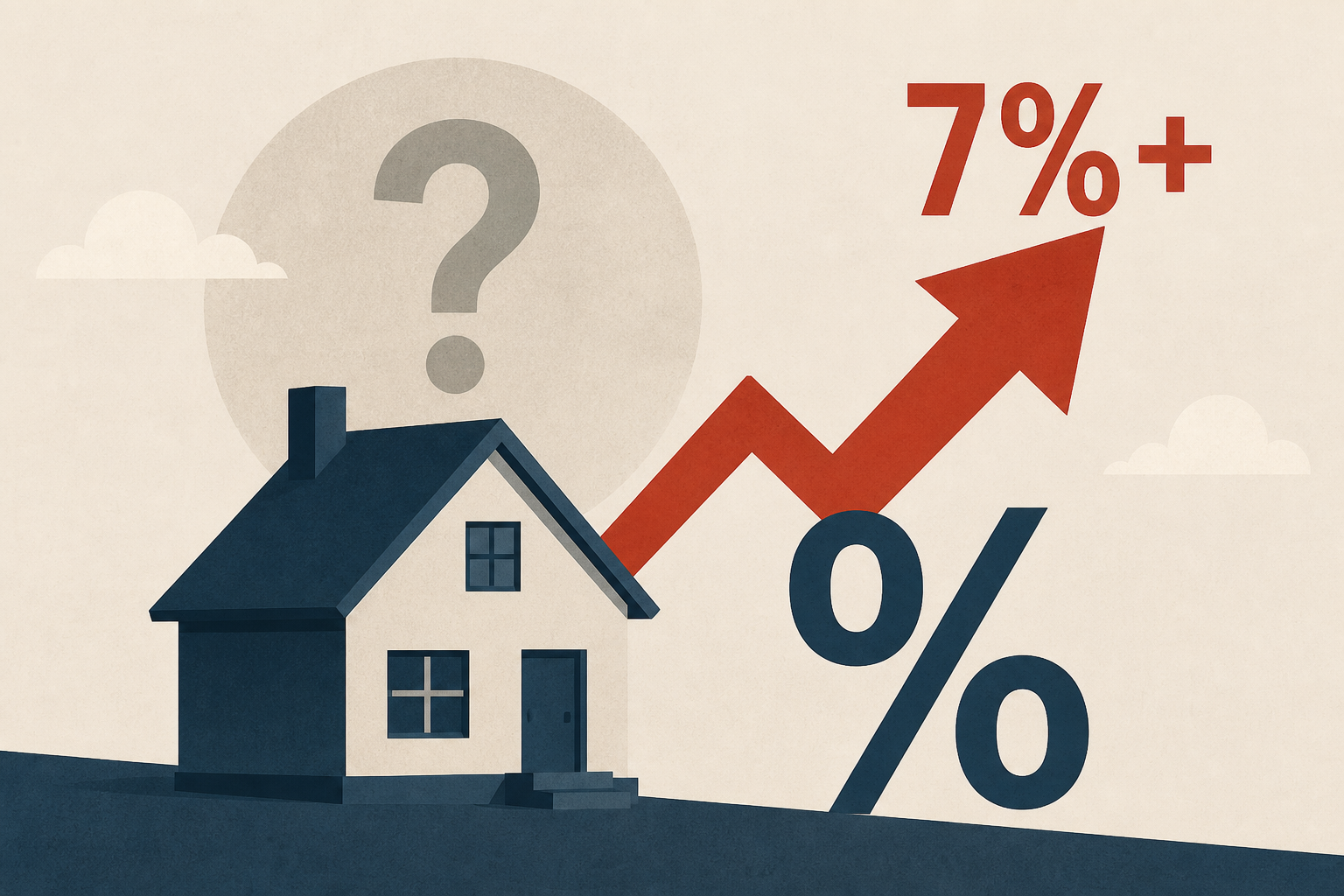 Are mortgage rates heading back above 7%? Here's what experts think.
