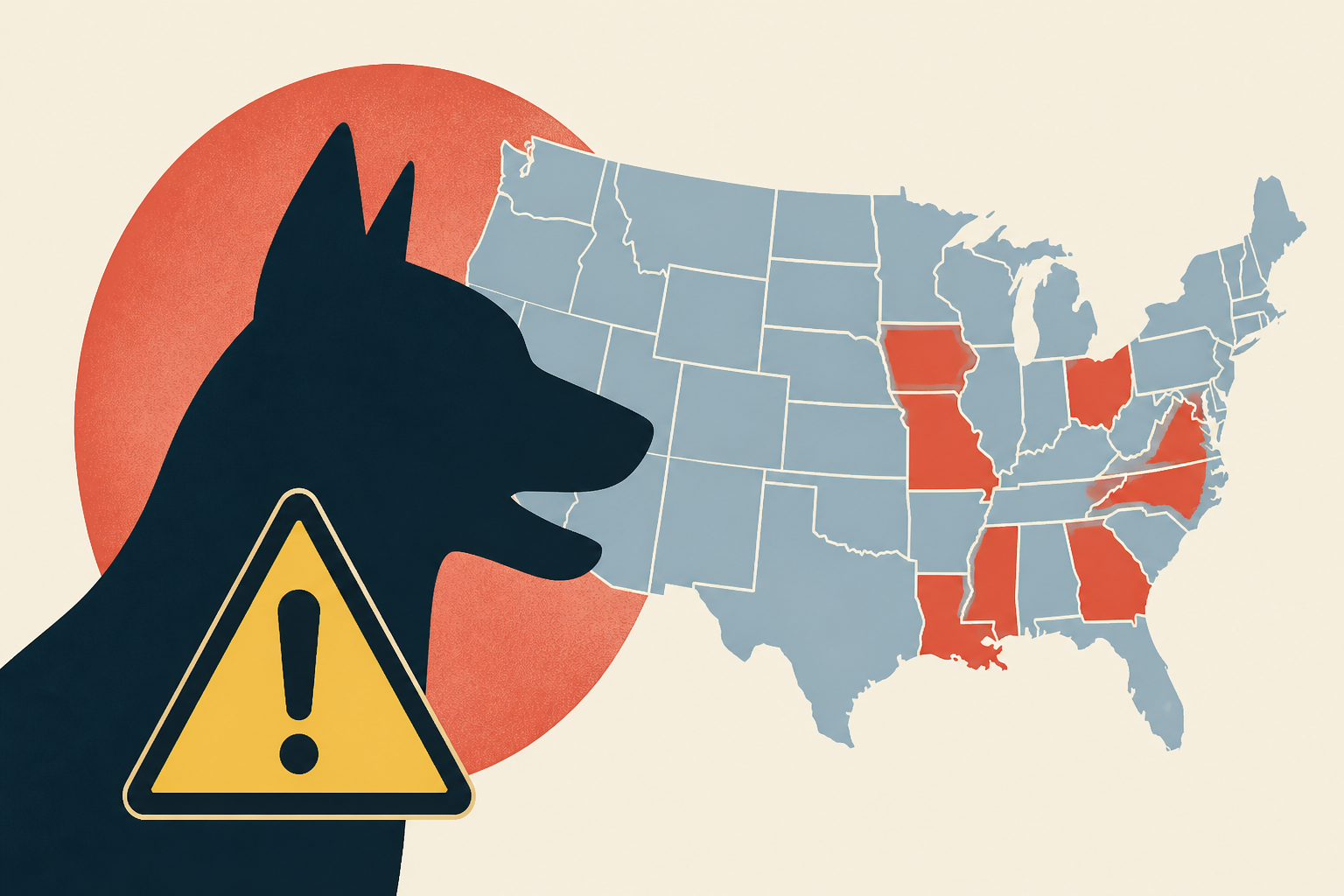 Rabies warning issued in multiple states as local cases rise