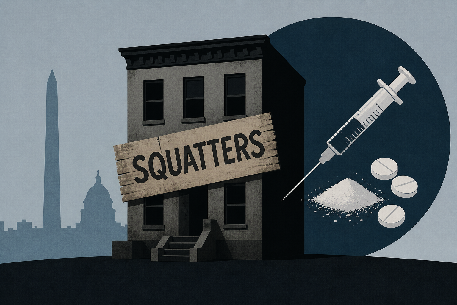 Washington DC landlord says squatters turned her building into drug haven