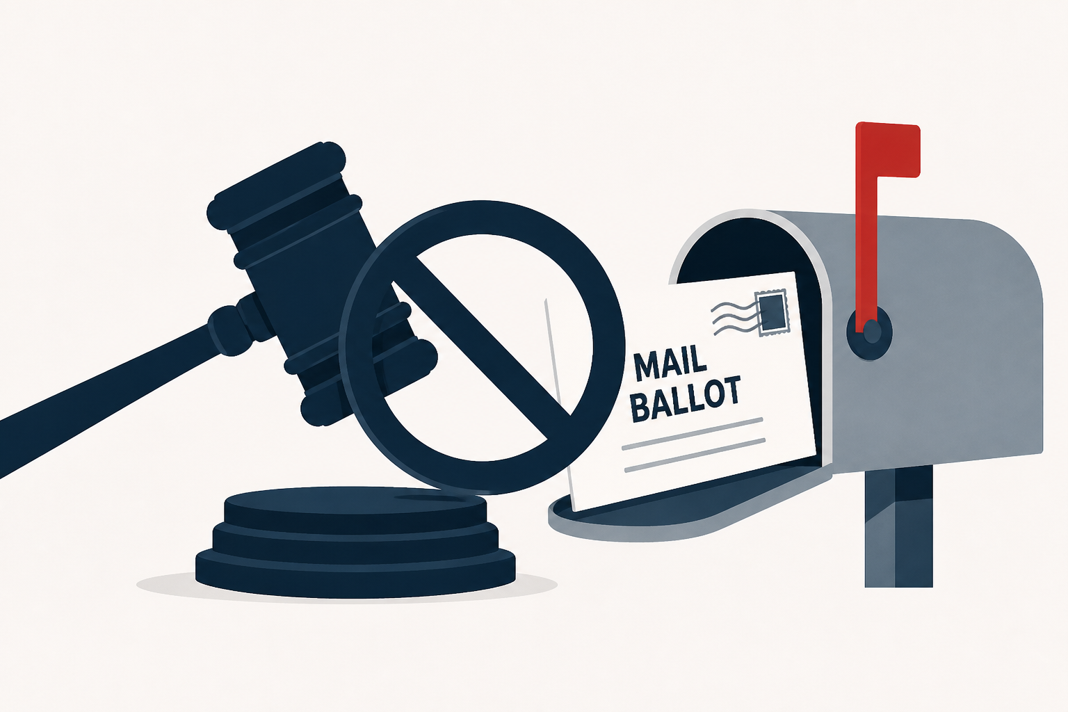 Federal judge extends block on Trump order seeking to limit mail voting in the midterms