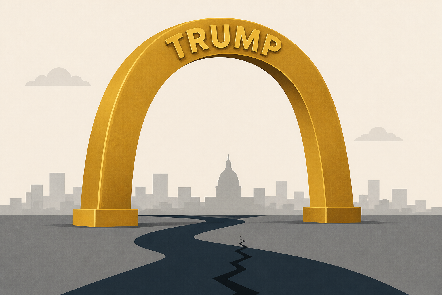 Ali: Trump's vanity arch is coming and it's no triumph