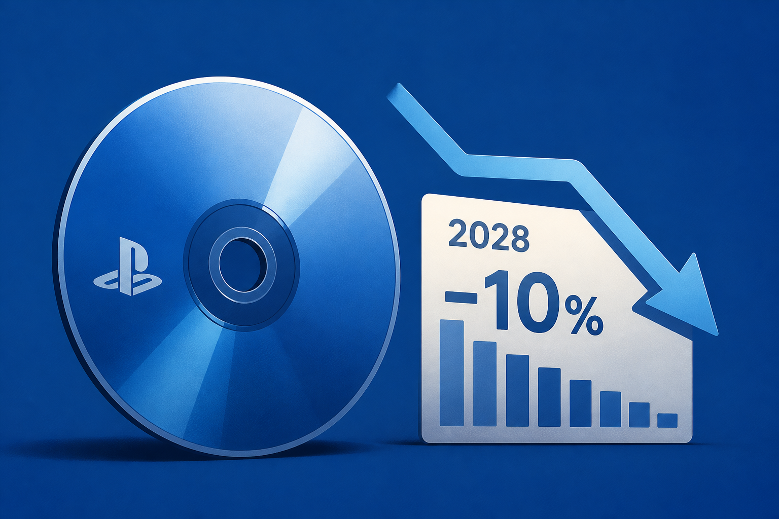 Sony clarifies PlayStation disc production is dropping by 10 percent in 2028, not to 10 percent