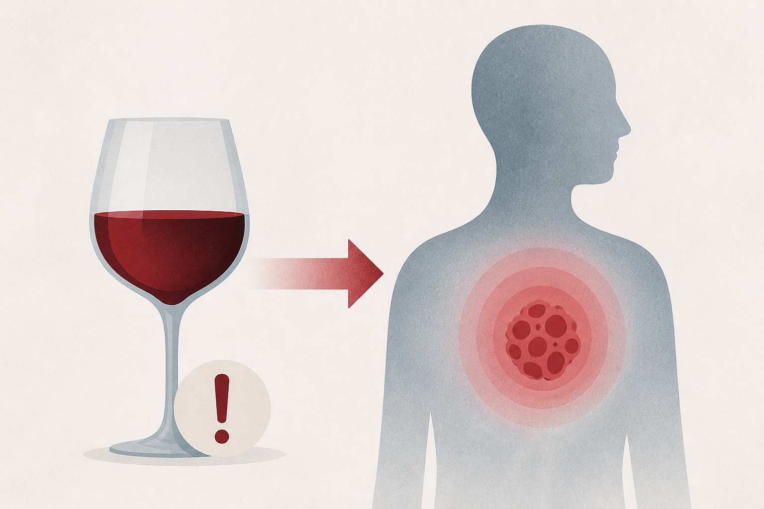 Alcohol-related cancer deaths have doubled, and 1 drink could increase risk