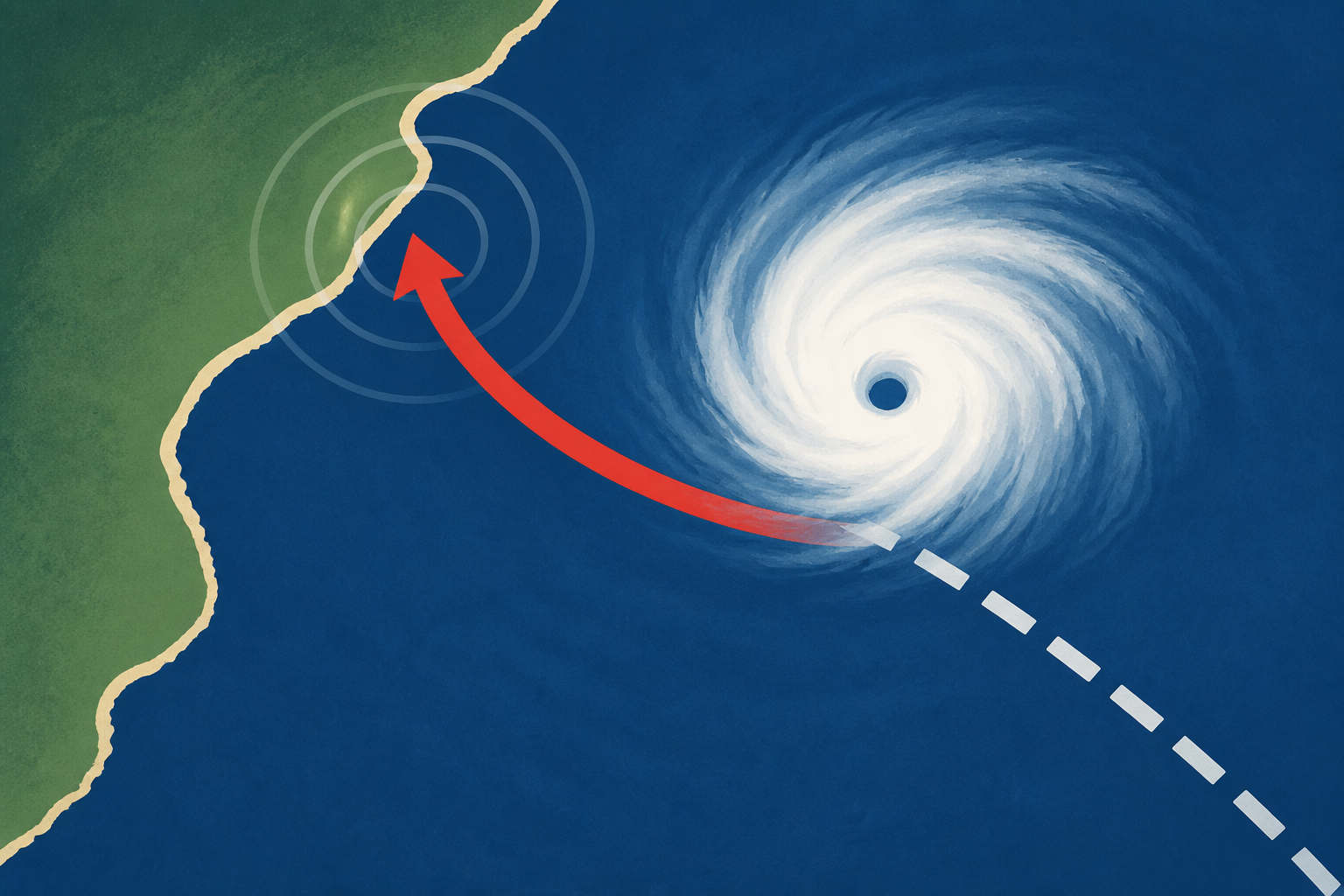 Hurricane Lowell to make sharp turn, close call. Forecast updates