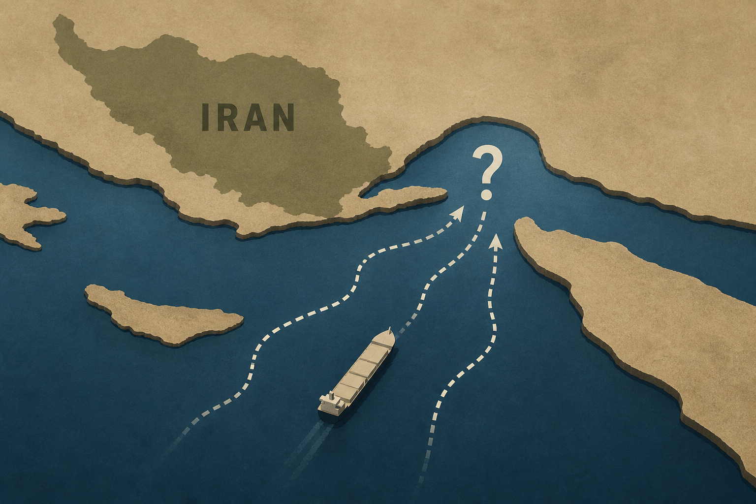 In Hormuz, Iran only needs to keep ships guessing