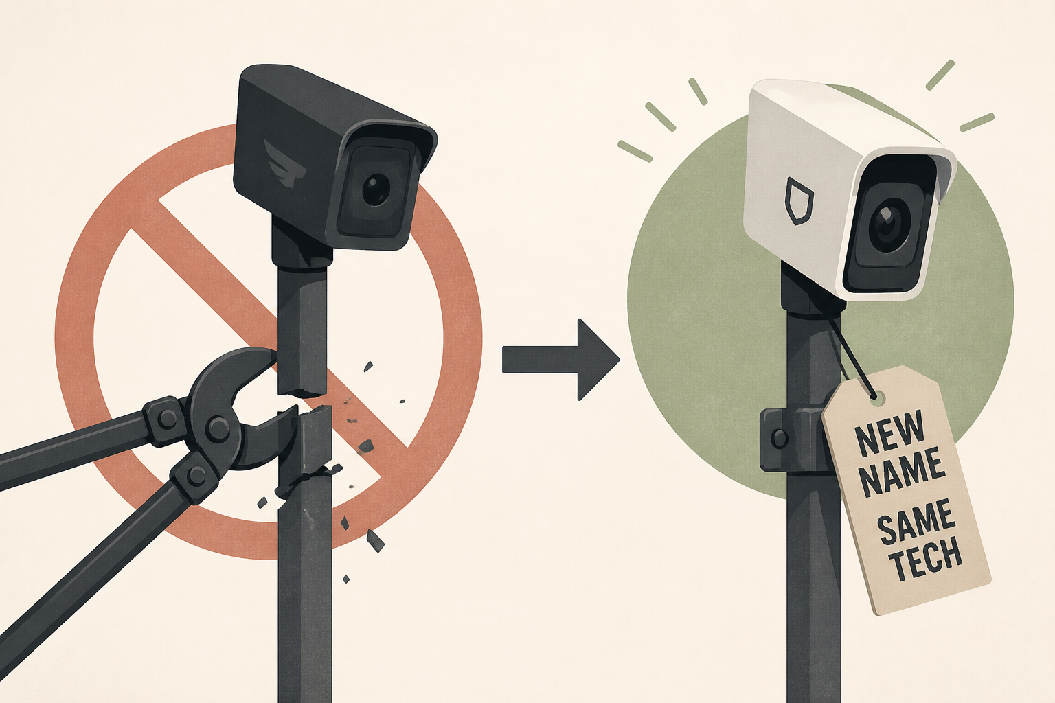 Flock Cameras Are Coming Down Around The Country Only To Be Replaced By The Same Technology With A Different Name