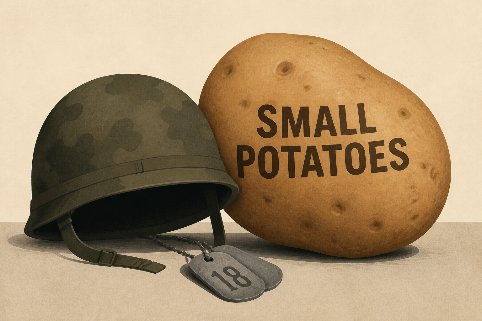 Trump calls the Iran war - which has left 18 U.S. service members dead - 'small potatoes'