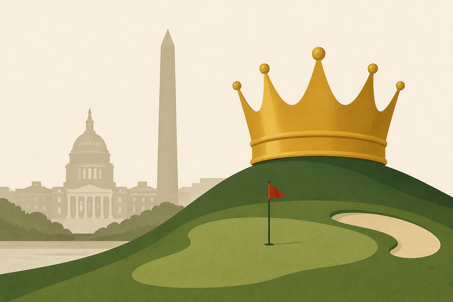 Trump plans a championship makeover for DC golf course