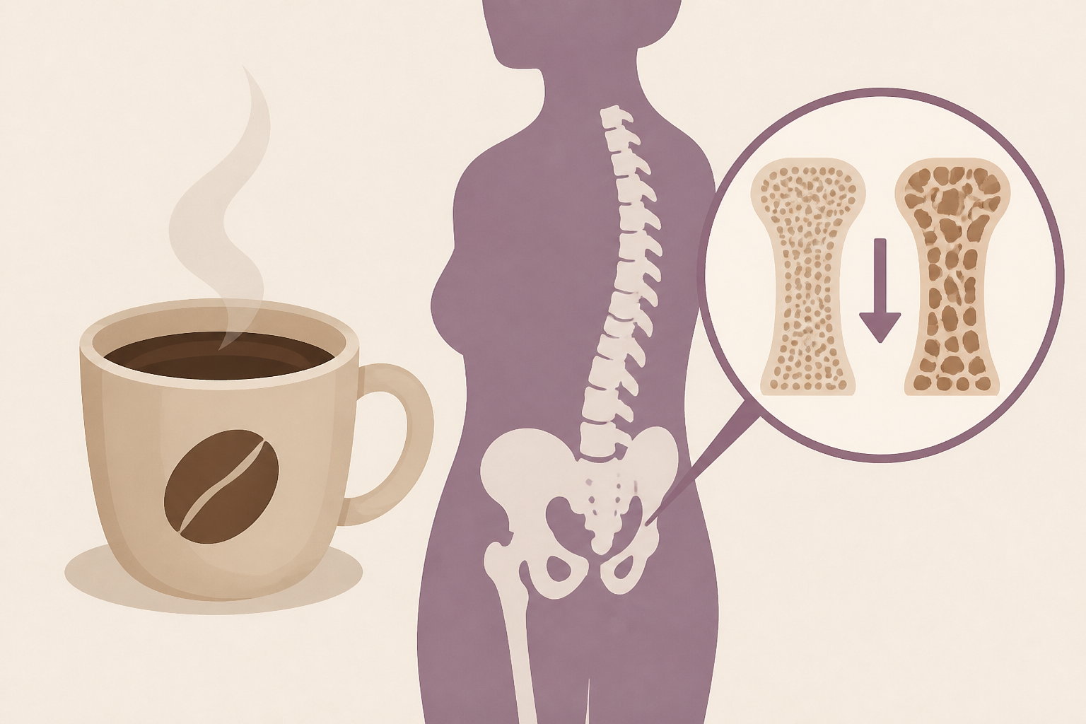 High coffee intake may lower bone density in postmenopausal women