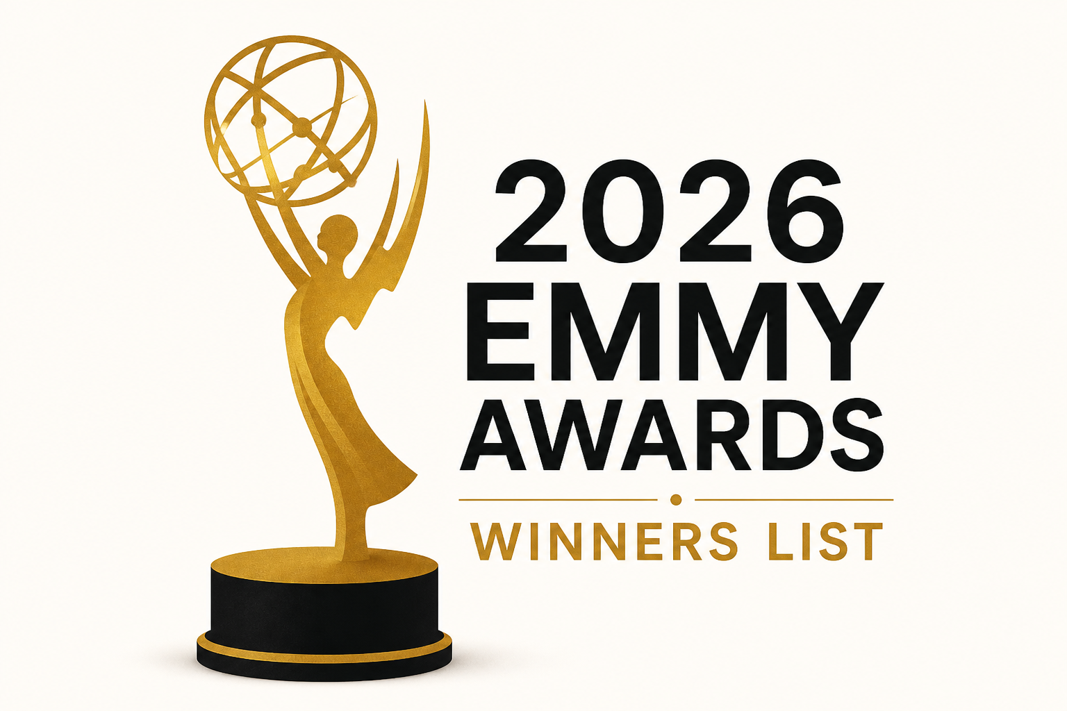 2026 Emmy Awards Winners List