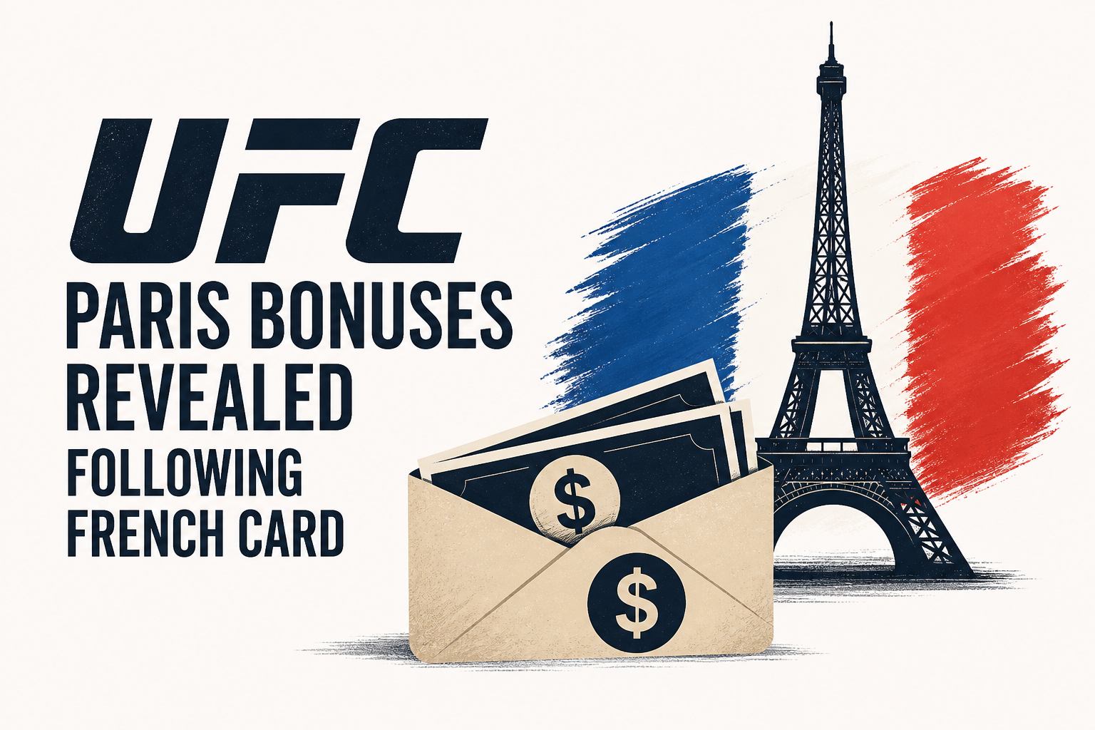 UFC Paris Bonuses Revealed Following French Card