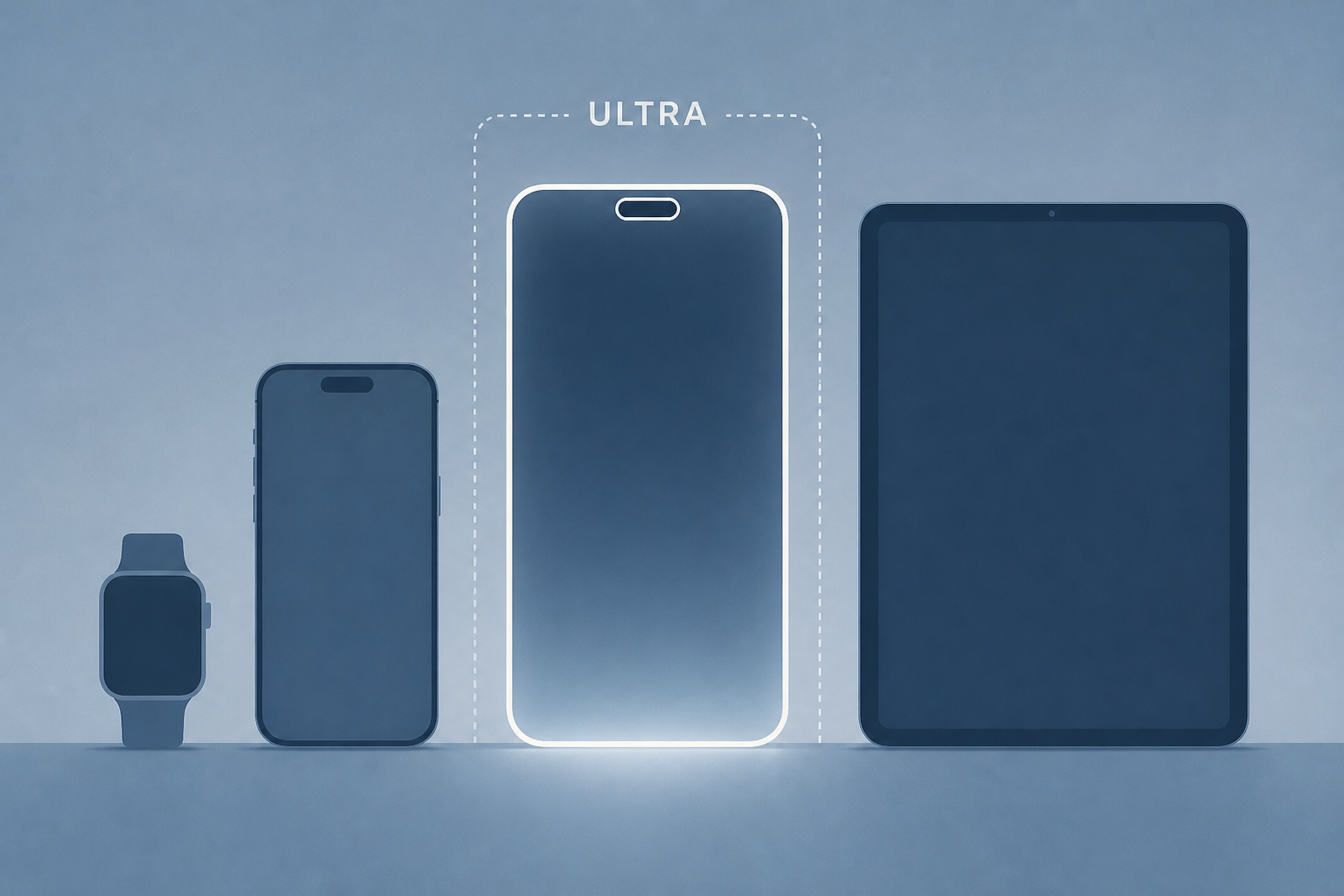Here's how iPhone Ultra's form factor could compare to other Apple products