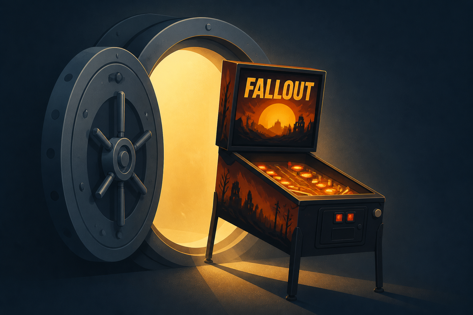 Stern Lets Fallout Pinball Machine Out Of The Vault