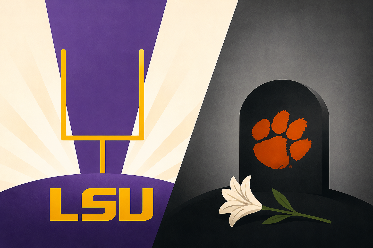 LSU had a revival, Clemson was at a funeral: Lane Kiffin’s debut sends a loud message to college football