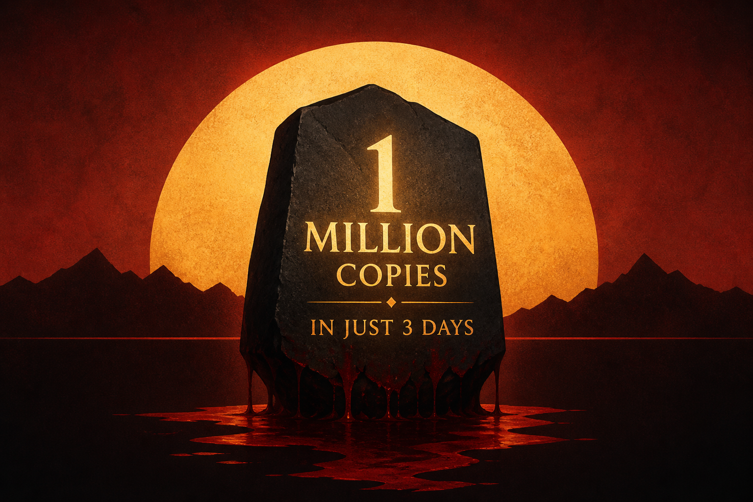 The Blood of Dawnwalker has sold 1 million copies in just 3 days