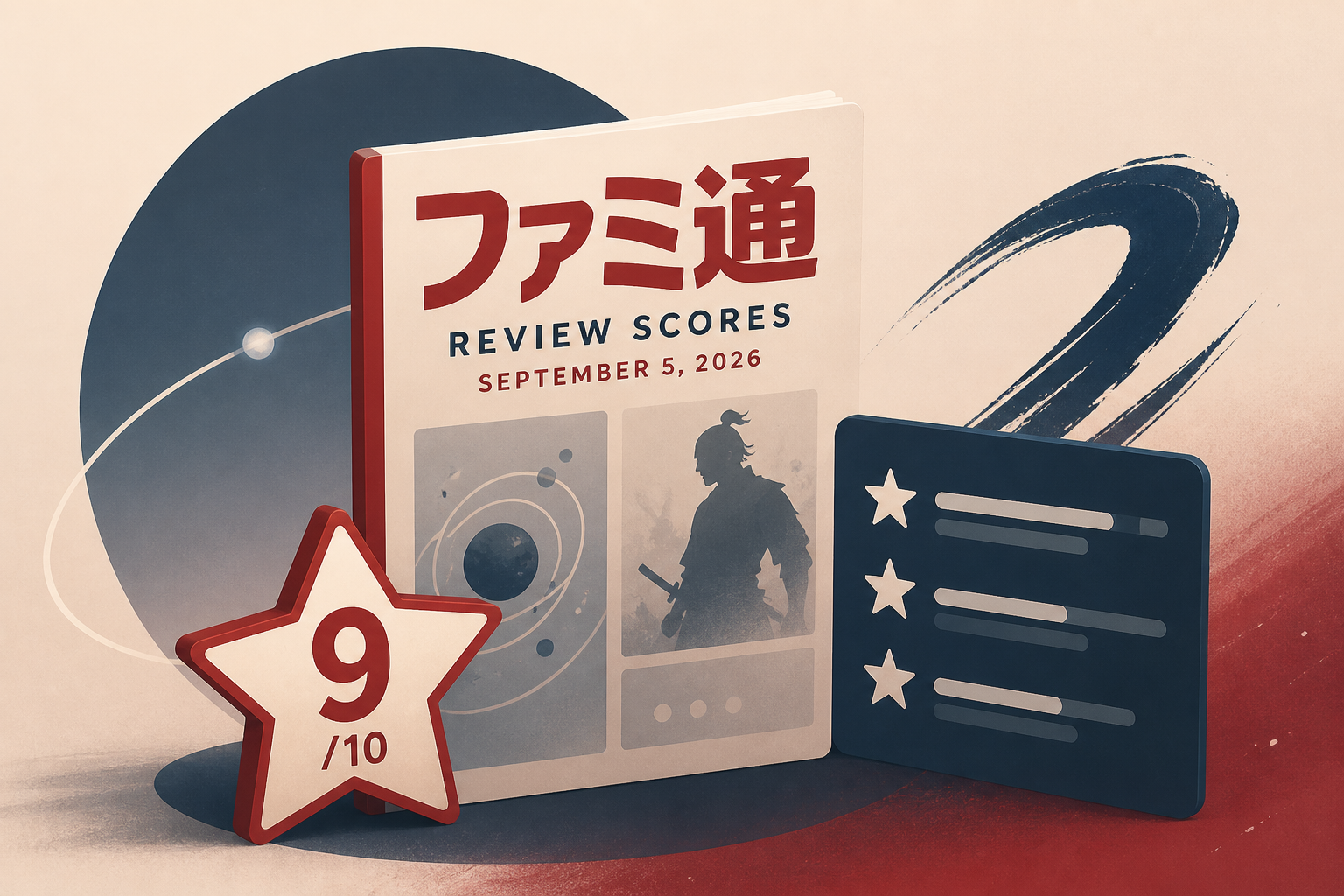 Famitsu review scores - September 5, 2026 - Orbitals, Onimusha: Way of the Sword, more