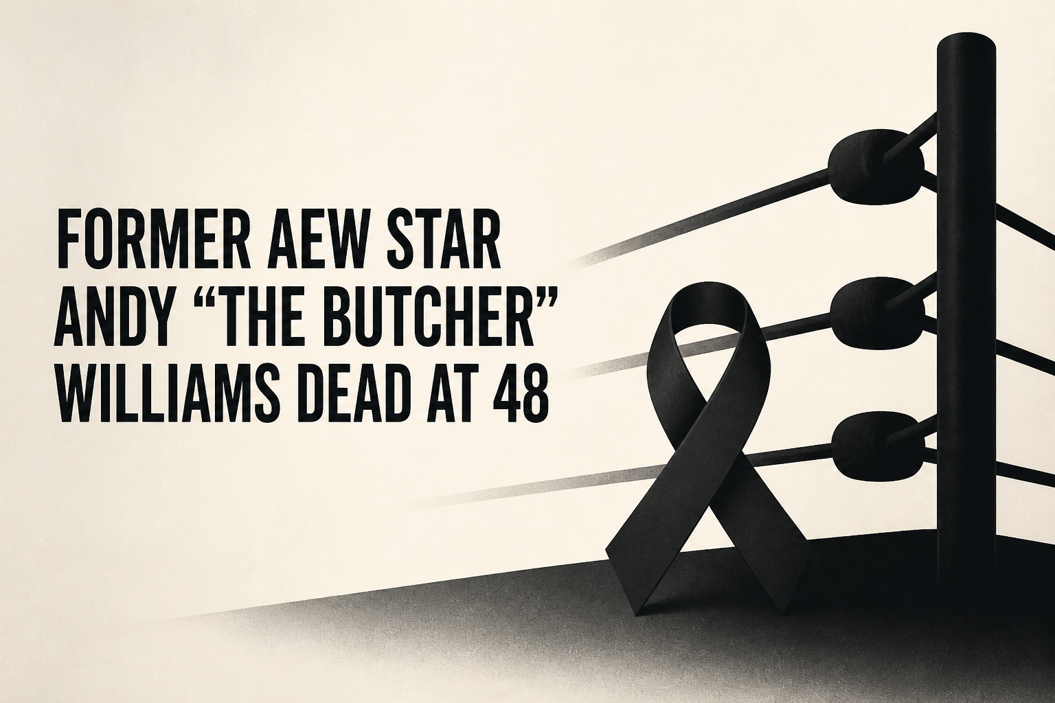 Former AEW Star Andy "The Butcher" Williams Dead at 48