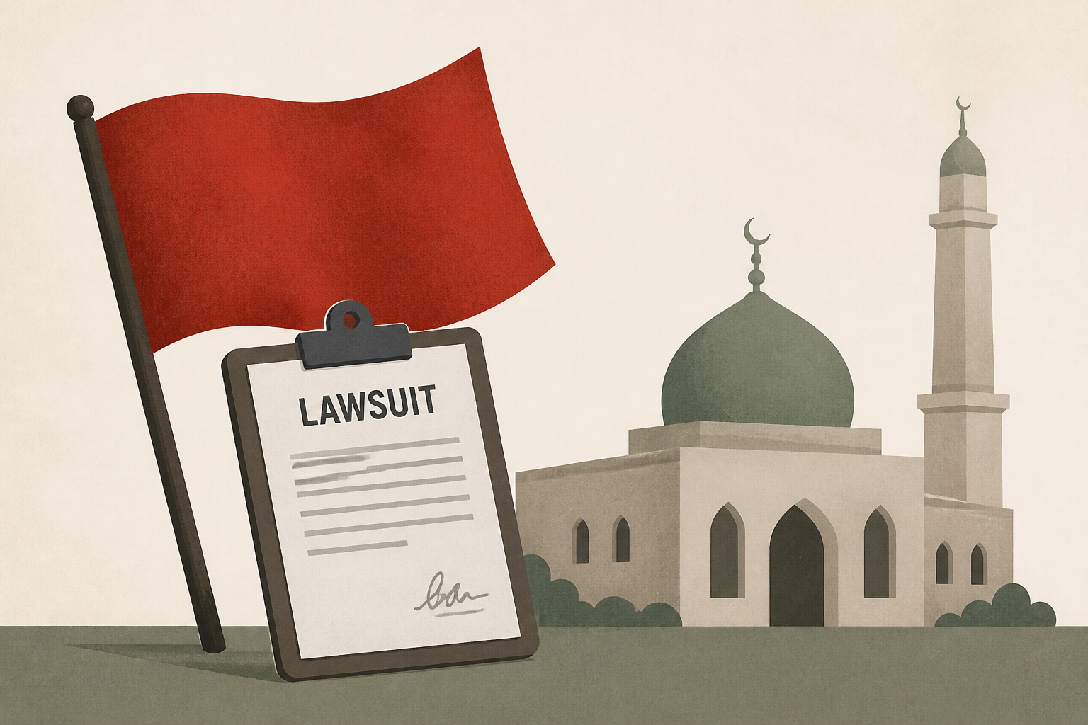 Lawsuit claims missed red flags before San Diego mosque mass shooting