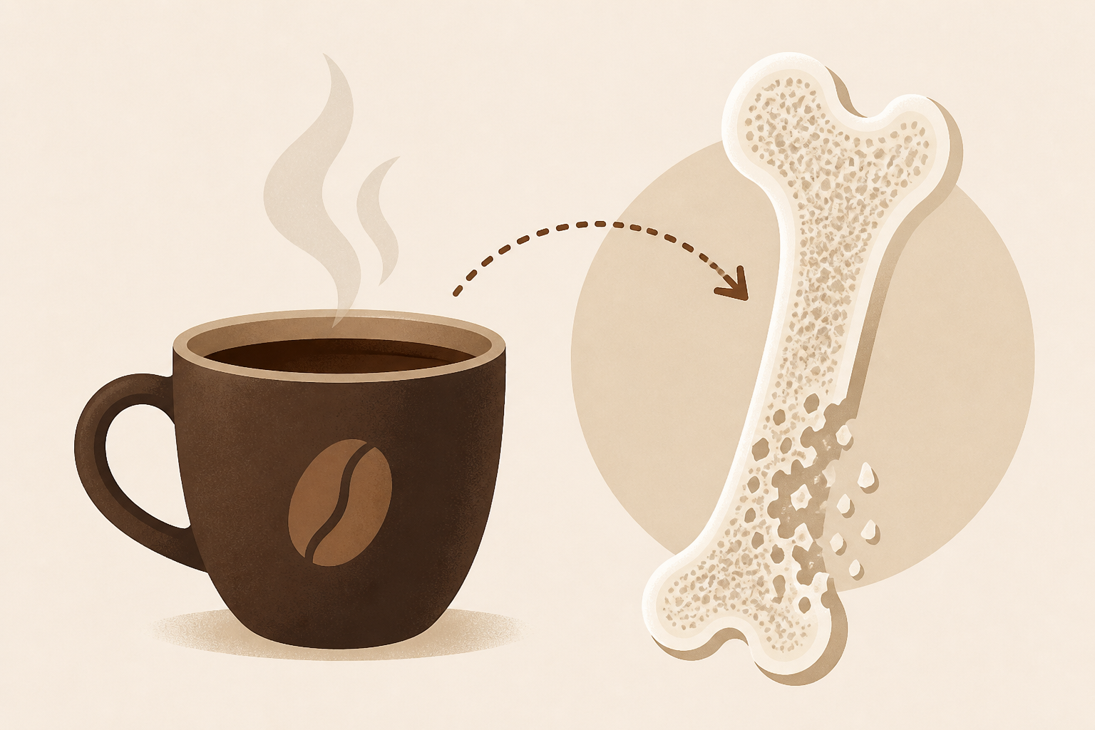 Your daily coffee habit could be taking a toll on your bones, new study suggests