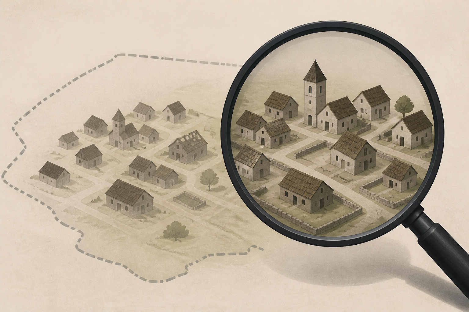 Abandoned medieval village found in Germany was left in orderly fashion