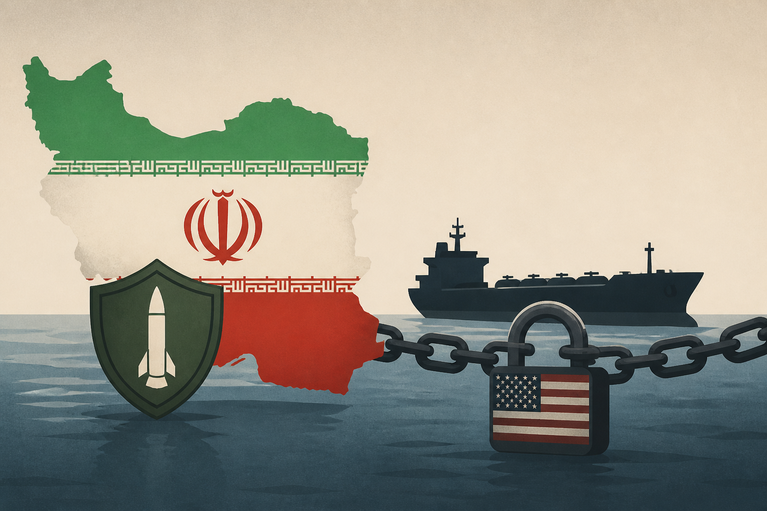 Iran touts military response as US maintains blockade, hits tankers