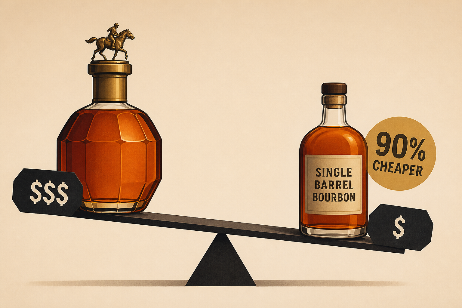 This Single Barrel Bourbon Stands Toe-To-Toe With Blanton's While Being 90% Cheaper