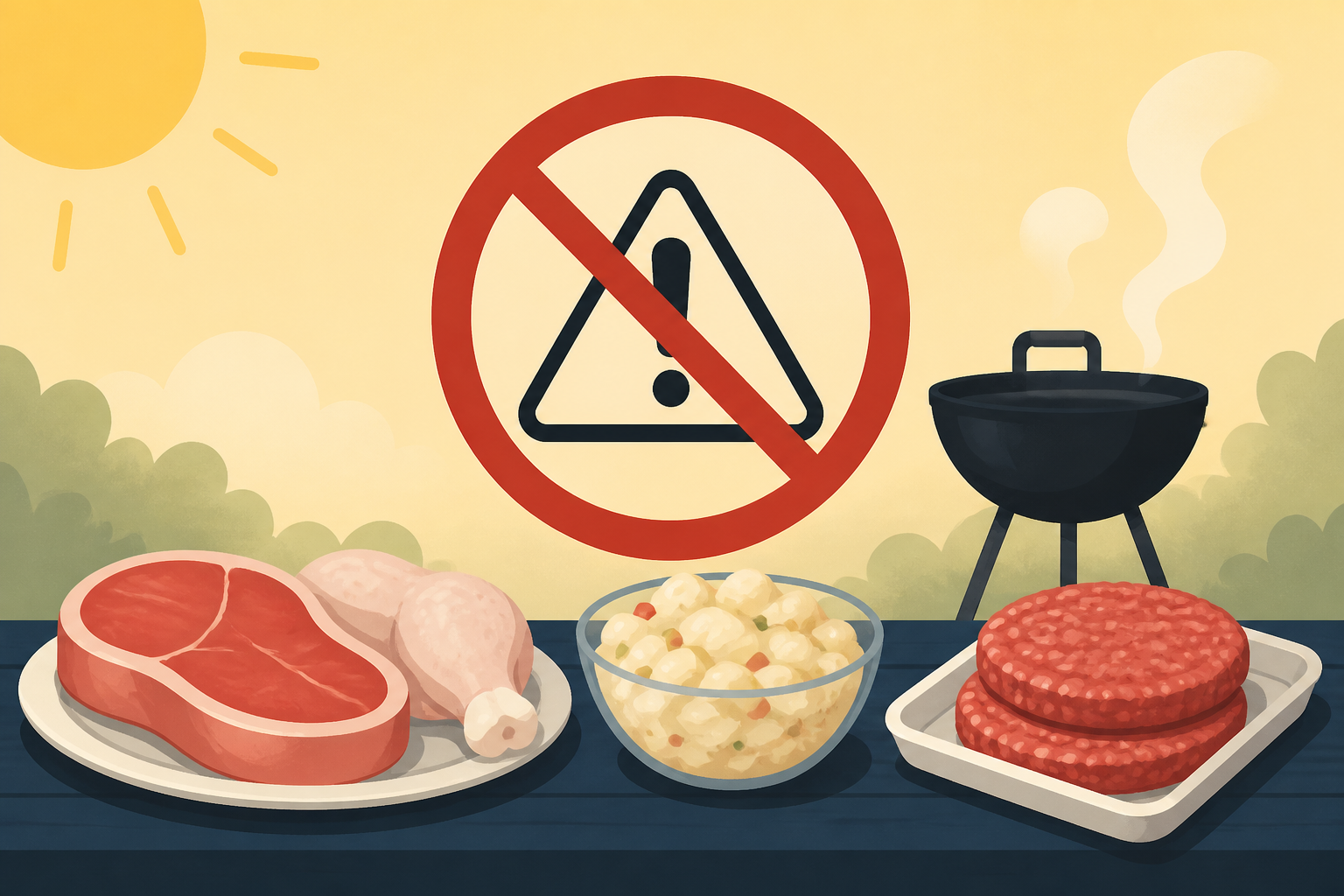 Unsafe Foods To Skip At Summer BBQs