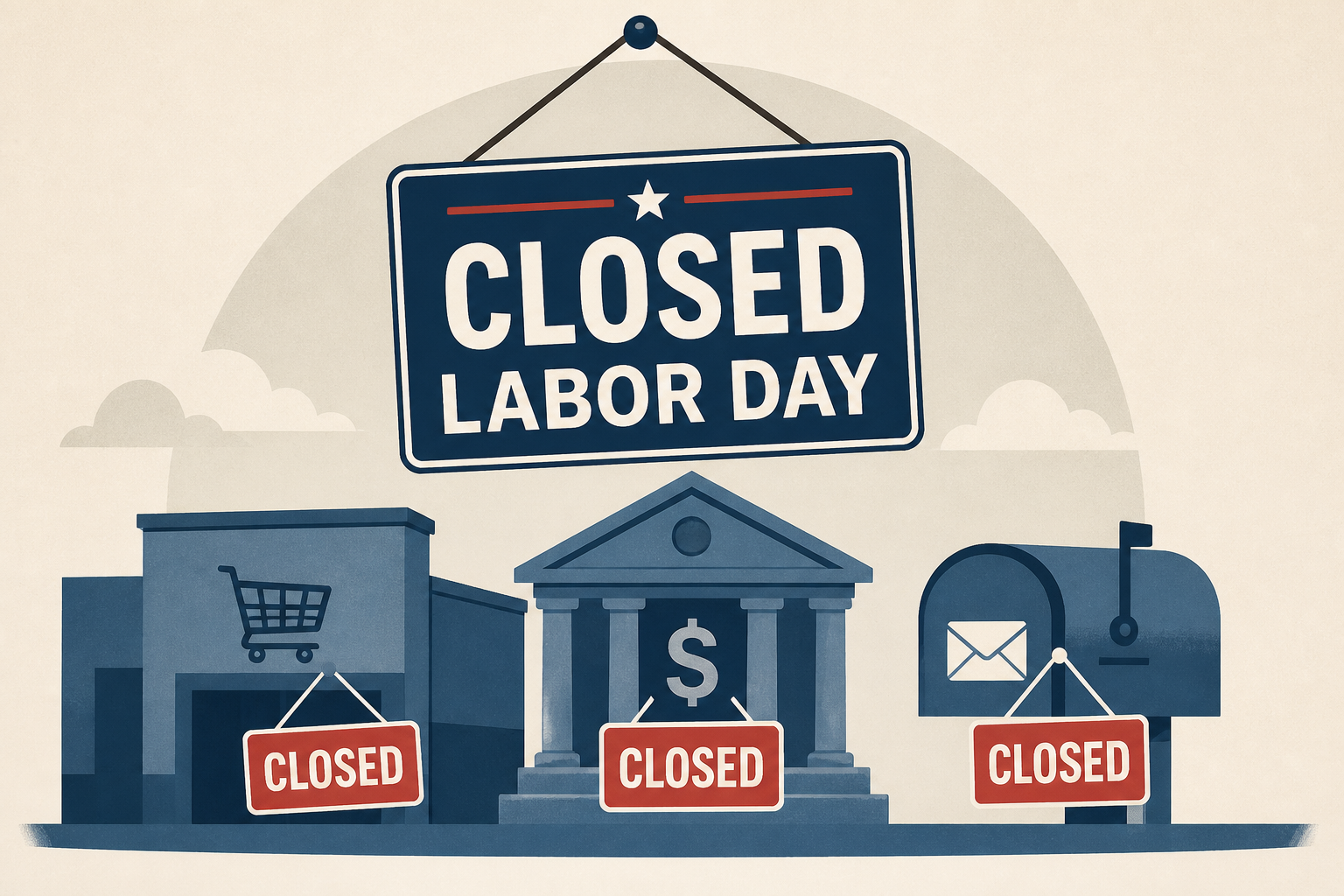 What’s open and closed on Labor Day: Costco, banks and mail services shut down
