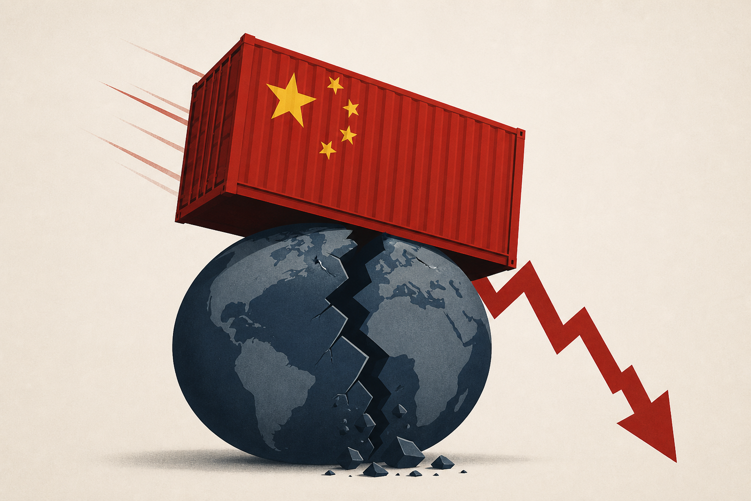China's export shock is pushing the global economy to a breaking point, former trade official says