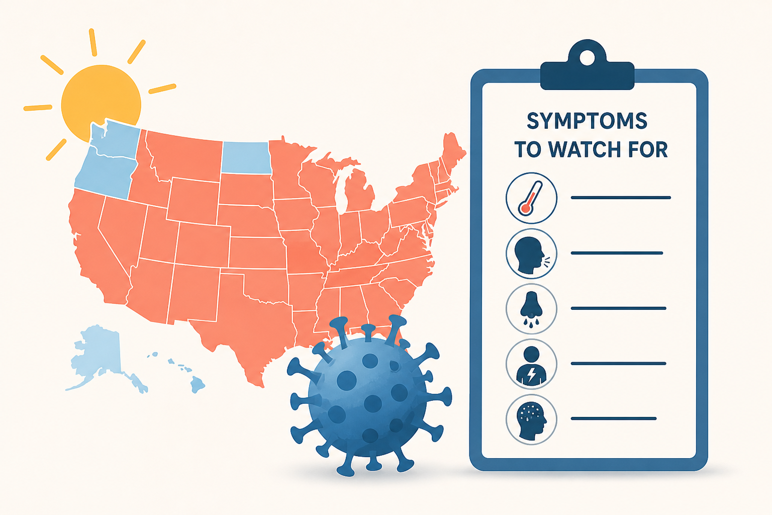 Summer COVID surge: With infections growing in 47 states, these are the symptoms to watch for