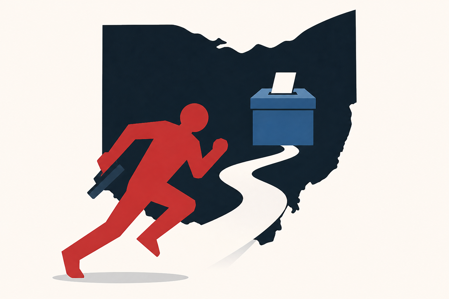 Armed man charged toward Democratic Ohio governor candidate, law enforcement says
