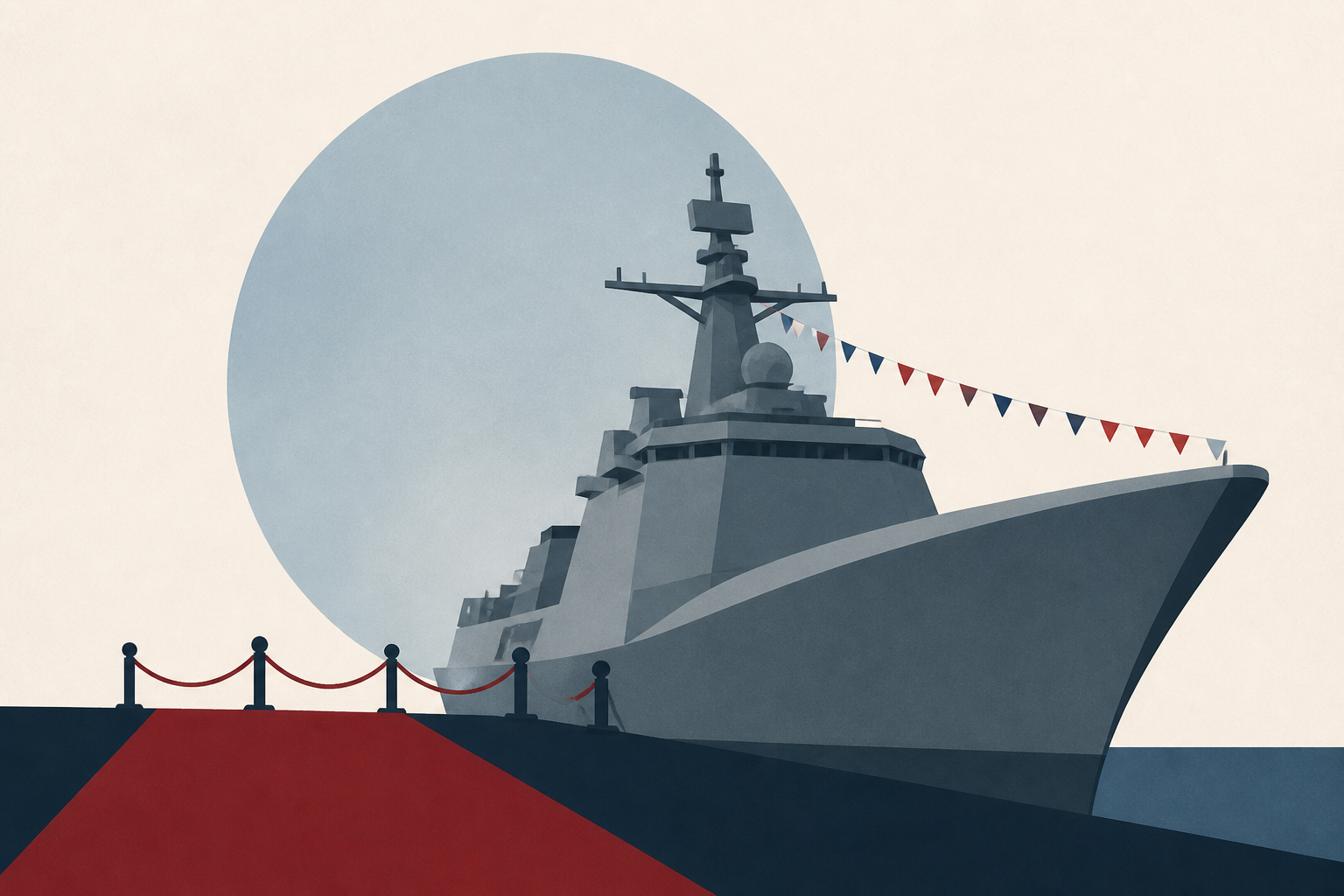 Kim and his daughter tour North Korea's new naval destroyer