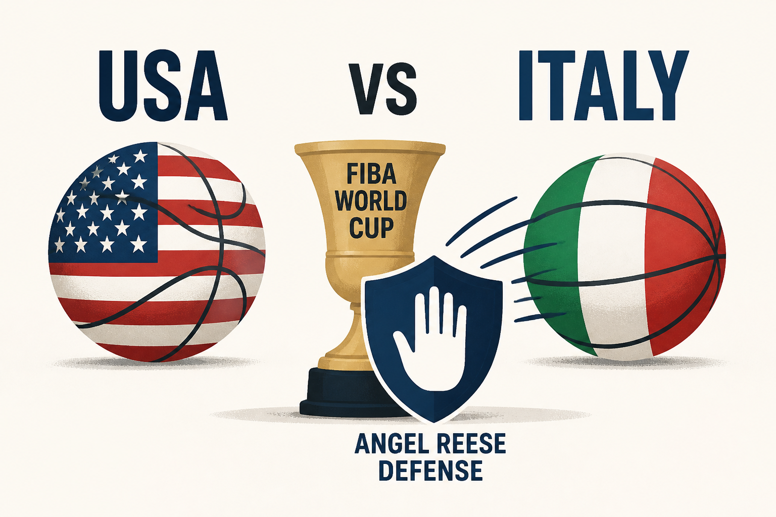 USA vs Italy FIBA World Cup winners, losers led by Angel Reese defense