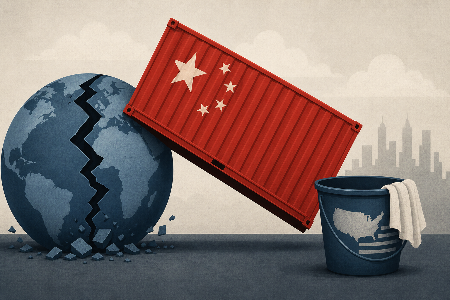 China’s export shock is pushing the global economy to a breaking point, and the U.S. may have to clean up the mess, former trade official says