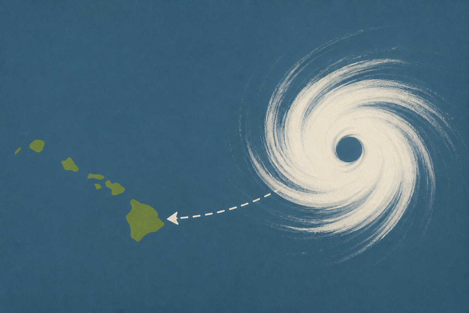 Hurricane watch issued for Kauai as Lowell turns toward Hawaii