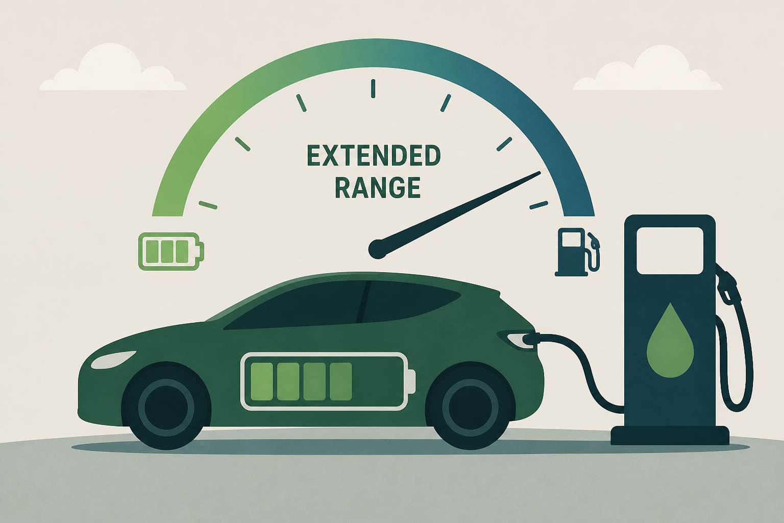 Gas-Assisted EVs Could Ease Range Anxiety