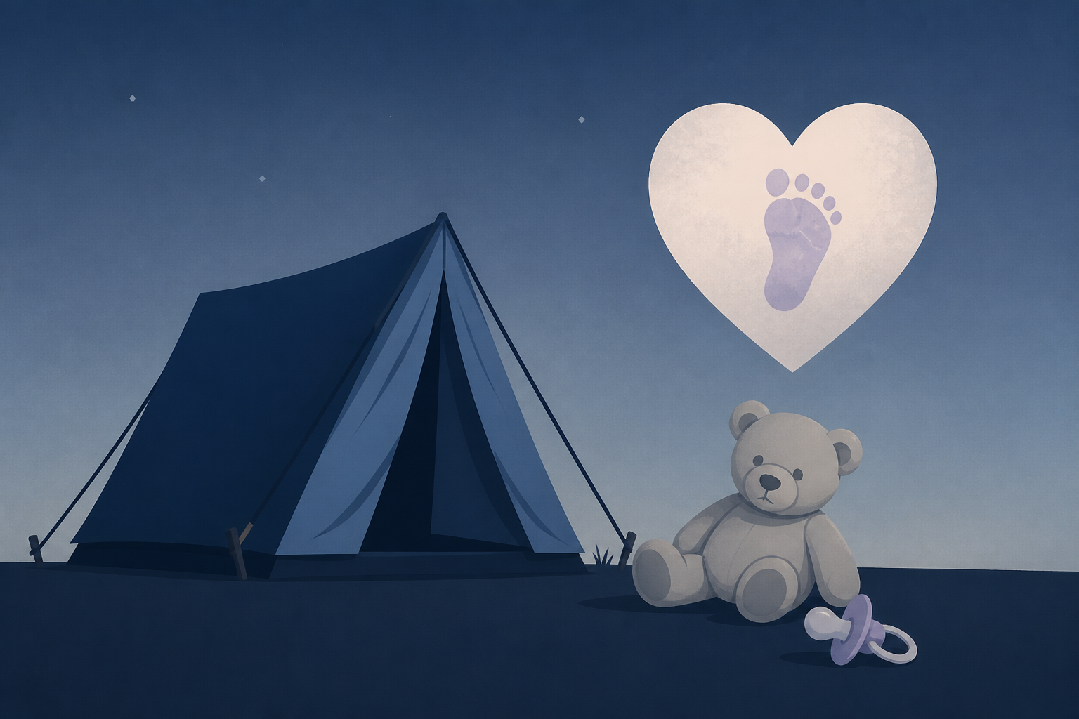 Three-month-old girl dies while camping with family in Staffordshire