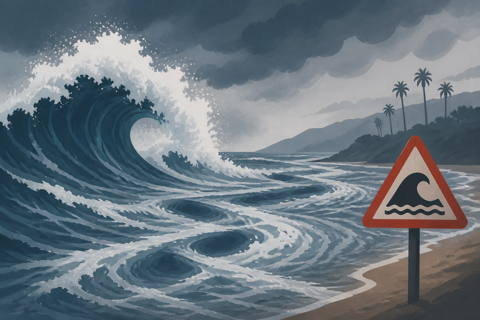 Storm creates huge waves and dangerous currents in southern California