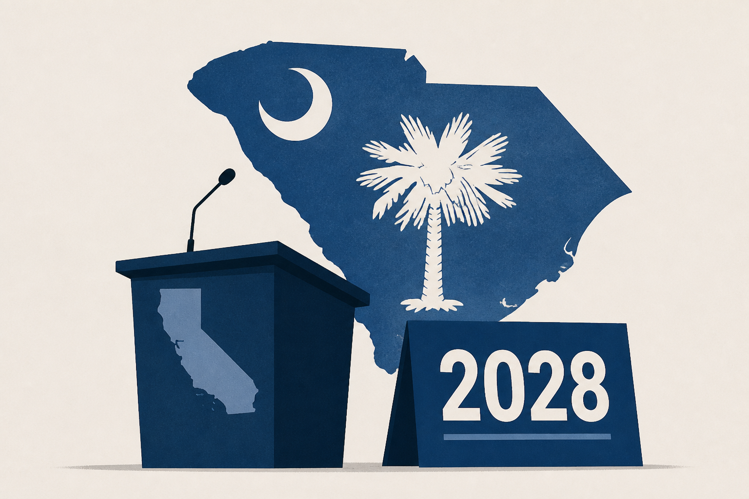 Gavin Newsom stumps for South Carolina Democrats - and a possible 2028 bid