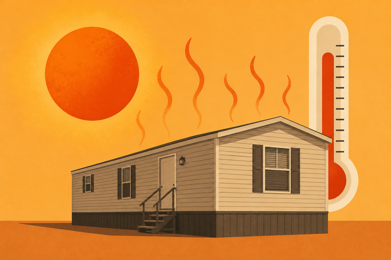 How heat is killing people who live in manufactured homes : NPR