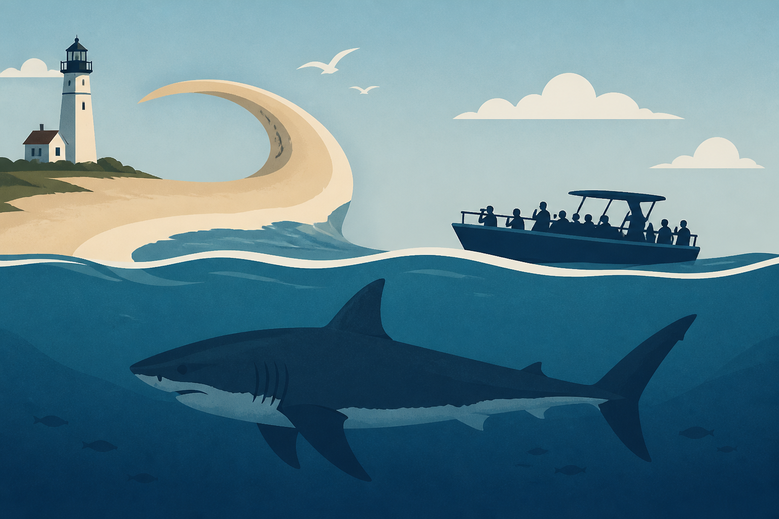 Cape Cod's great white sharks are turning the area into an ecotourism hub