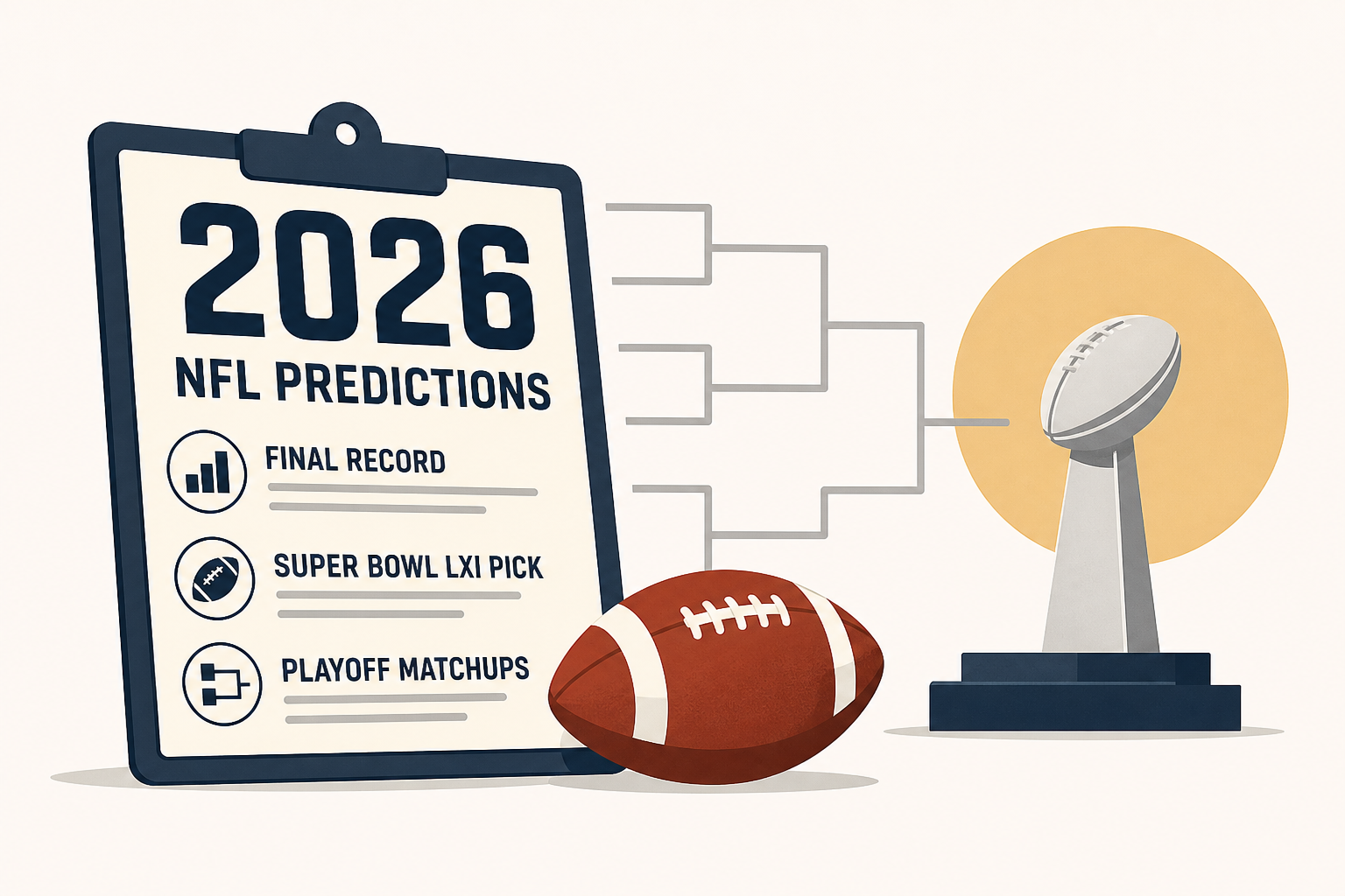 2026 NFL predictions: Final record for all 32 teams, Super Bowl LXI pick, playoff matchups