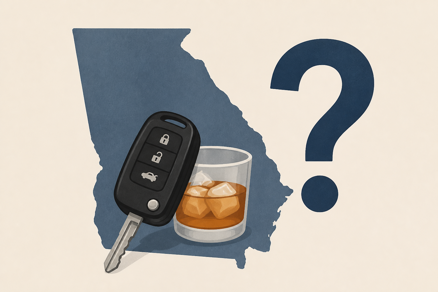 How many people got stopped for drunk driving in Georgia?