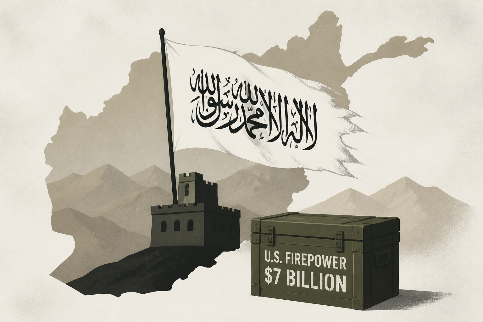 25 years after Sept. 11 attacks, Taliban rules Afghanistan again, but now with $7 billion in U.S. firepower