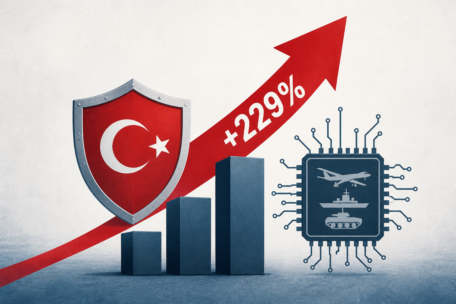 Turkey to boost defense spending by 229% in three-year technology push